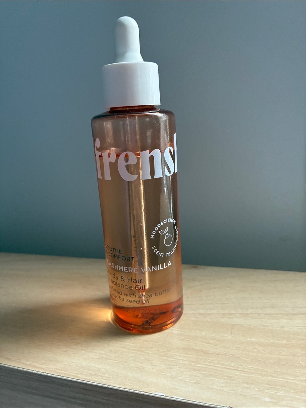 Cashmere Vanilla Body & Hair Radiance Oil - Orange